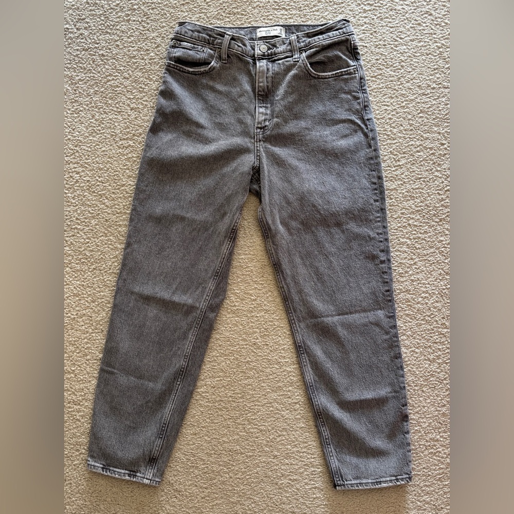 Abercrombie High Rise Mom Jeans